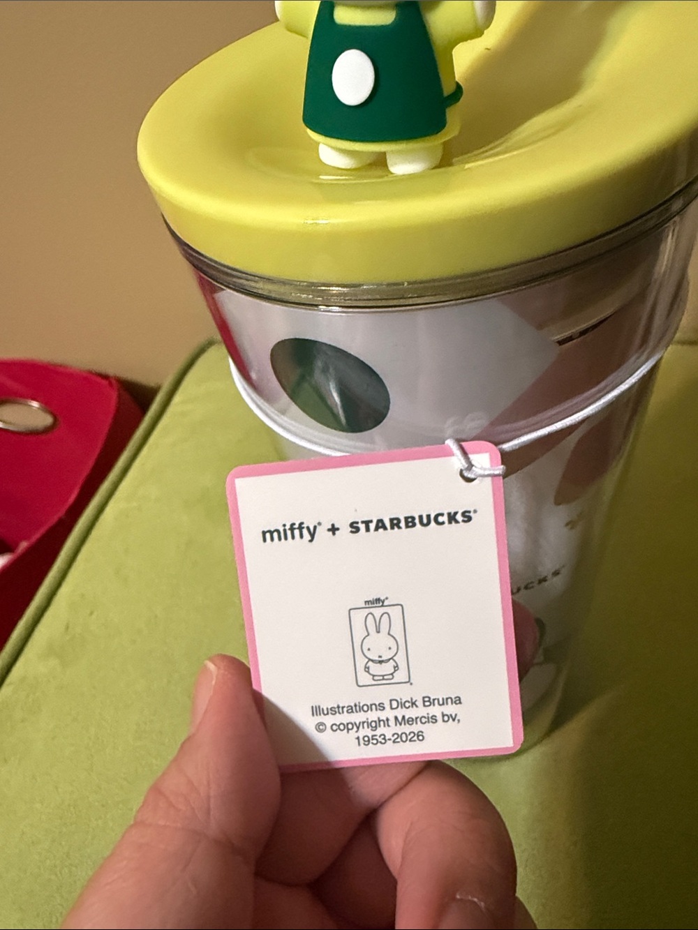 Miffy + Starbucks Cold Tumbler With Miffy Straw Charm - Picture 5 of 9